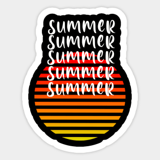 Summer Sticker